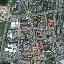 Polkowice map(satellite map)