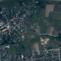 Wolbórz map(satellite map)