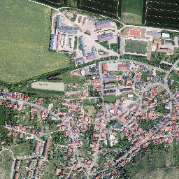 Bischofferode map(satellite map)