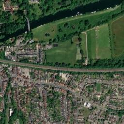 Pangbourne map(satellite map)