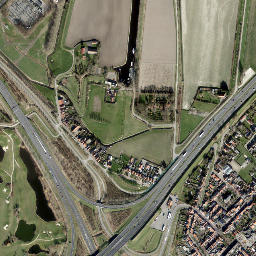 Nieuw- en Sint Joosland map(satellite map)