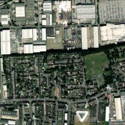 West Thurrock map(satellite map)