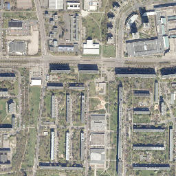 Halle Neustadt map(satellite map)