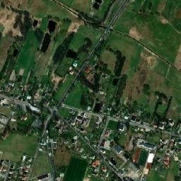 Drużbice map(satellite map)