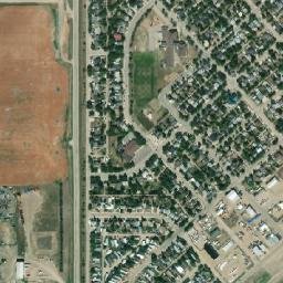 Kindersley map(satellite map)