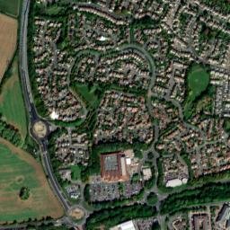 Sandown Dr, Chippenham, Wiltshire SN14, UK High Resolution Satellite Map