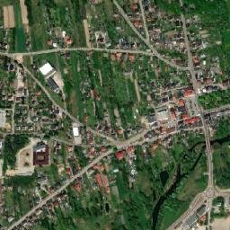 Drzewica map(satellite map)