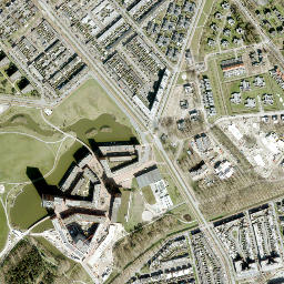 Meerhoven map(satellite map)