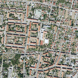 Hoyerswerda map(satellite map)