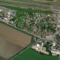 Gröbers map(satellite map)