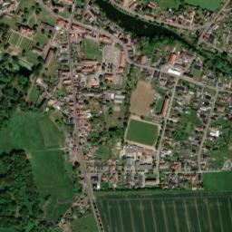 Thallwitz map(satellite map)