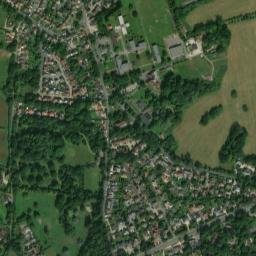 Popeswood Road, Binfield, Bracknell, Bracknell High Resolution Satellite Map