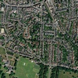 Teddington map(satellite map)
