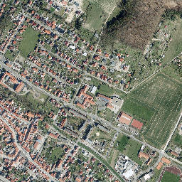 Worbis map(satellite map)