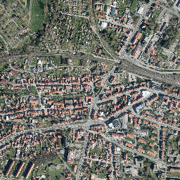 Leinefelde-Worbis map(satellite map)
