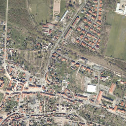 Bad Lauchstädt map(satellite map)