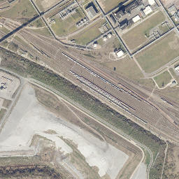 Schkopau map(satellite map)