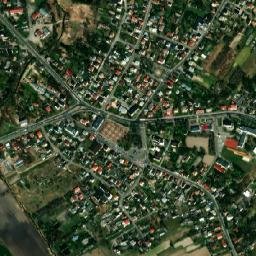 Kurów map(satellite map)