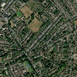 Satellite view of Hersham Golf Club