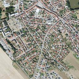 Wittichenau map(satellite map)