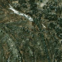Kryva Hora map(satellite map)