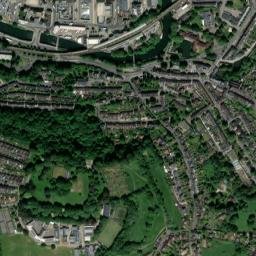 Bath map(satellite map)
