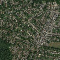 Crowthorne map(satellite map)