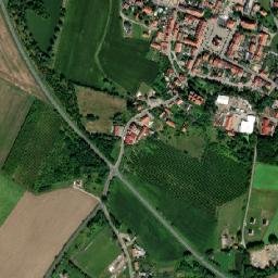 Prusice map(satellite map)