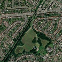 Chessington map(satellite map)