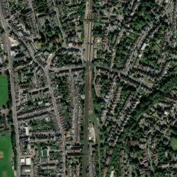 South Croydon map(satellite map)