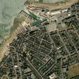 Whitstable map(satellite map)