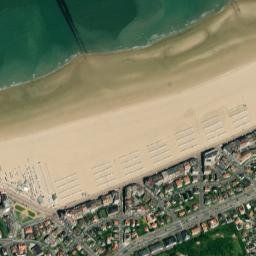 Knokke-Heist map(satellite map)