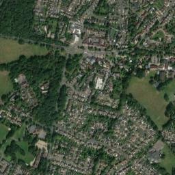 Yateley map(satellite map)