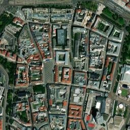 Leipzig map(satellite map)