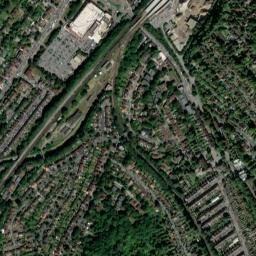 Purley map(satellite map)