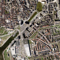 Terneuzen map(satellite map)