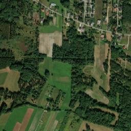 Powiat radomski map(satellite map)