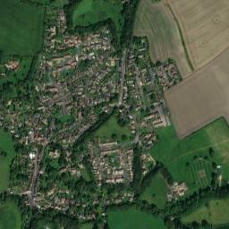 Potterne map(satellite map)