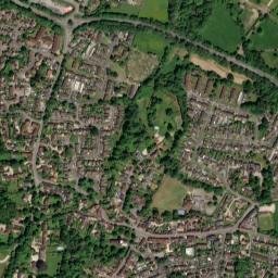 Kingsclere map(satellite map)