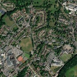 Epsom map(satellite map)