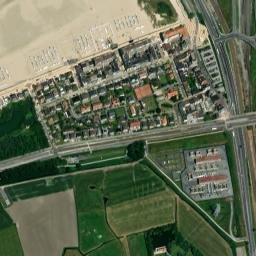 Zeebrugge map(satellite map)