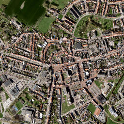 Oostburg map(satellite map)
