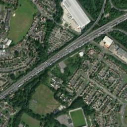 3 Chapel Ln, Blackwater, Camberley, Hampshire GU17 9ET, UK High Resolution Satellite Map