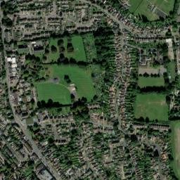 Biggin Hill map(satellite map)