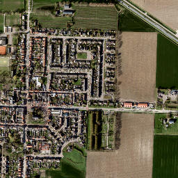 Zaamslag map(satellite map)