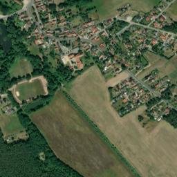 Mücka map(satellite map)