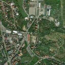 Trzebnica map(satellite map)