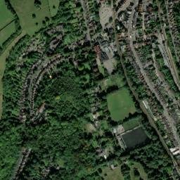 Whyteleafe map(satellite map)