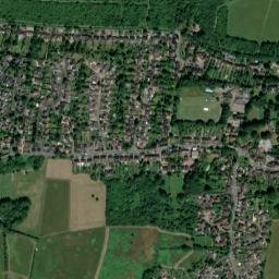 Kemsing map(satellite map)