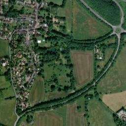 Wrotham map(satellite map)